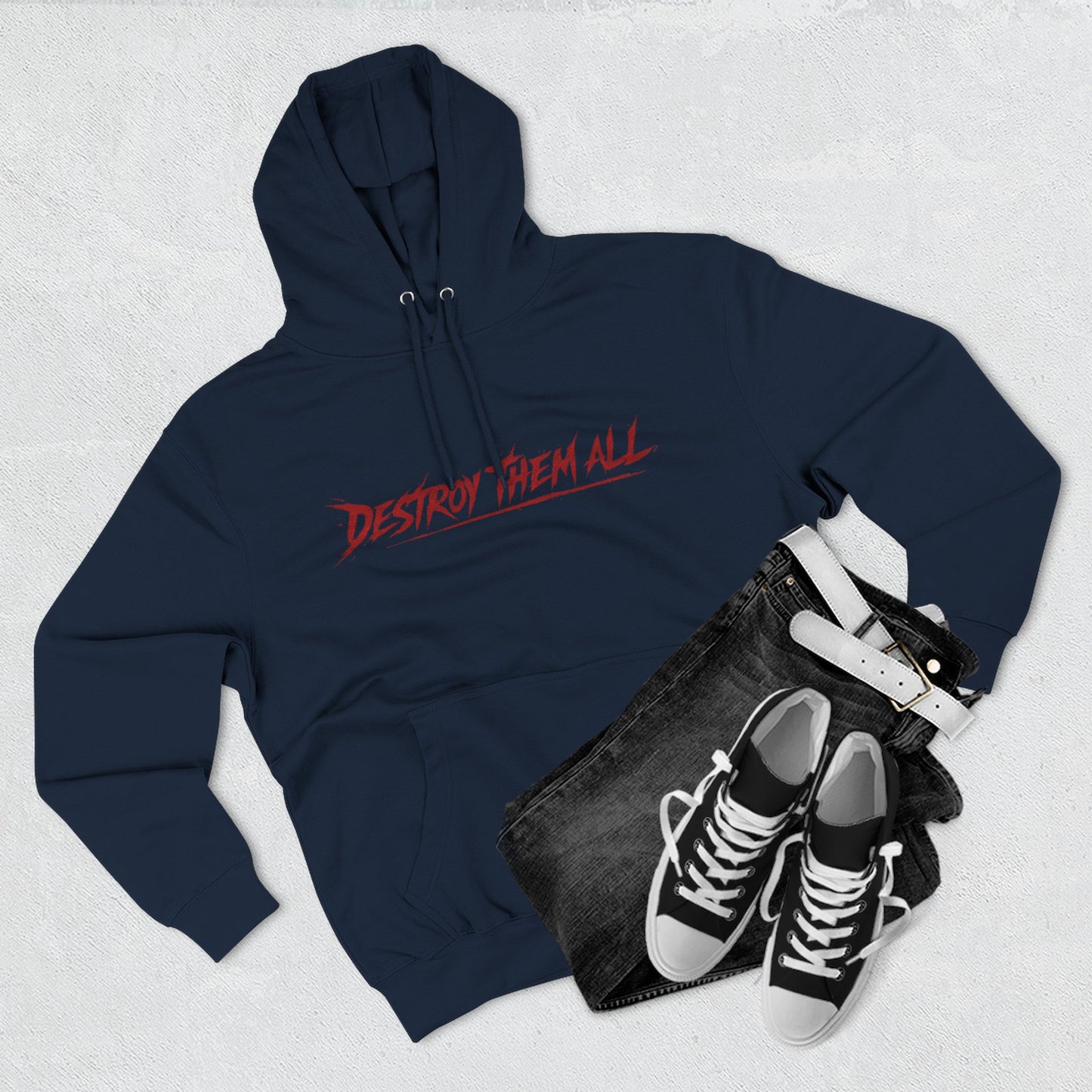 The Quiet Violence – Destroy Them All Unisex Hoodie (Official Merch)