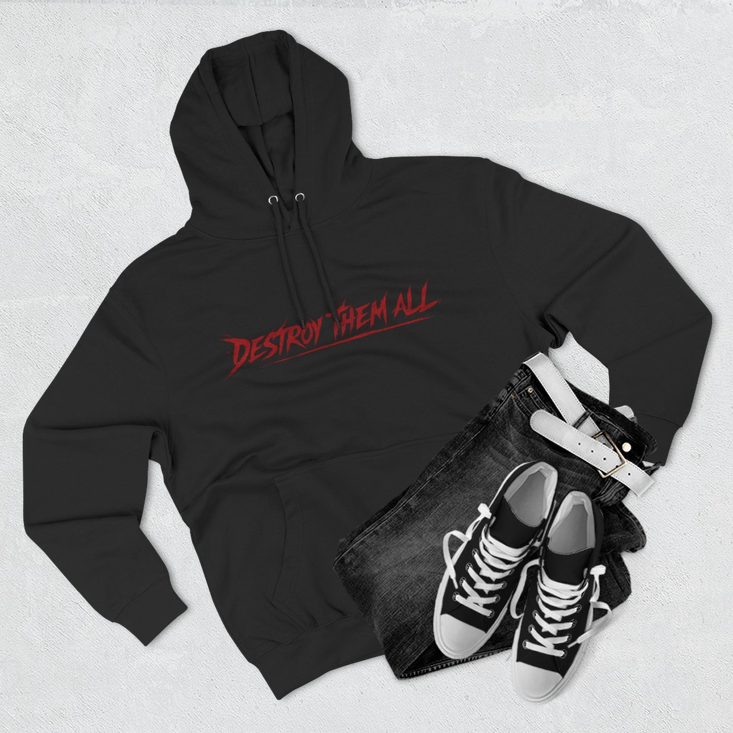 The Quiet Violence – Destroy Them All Unisex Hoodie (Official Merch)