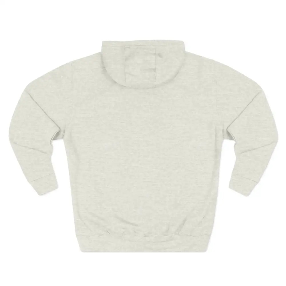 Solid light gray fleece hoodie with hood, ideal for fall fashion and casual wear