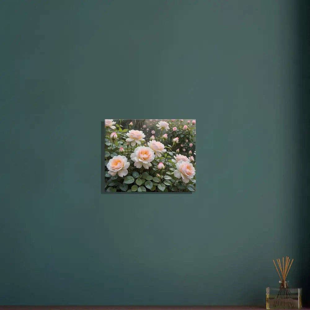 Floral canvas art titled Canvas Soft Petal Symphony from PixiOnyx Botanical Dreamscape