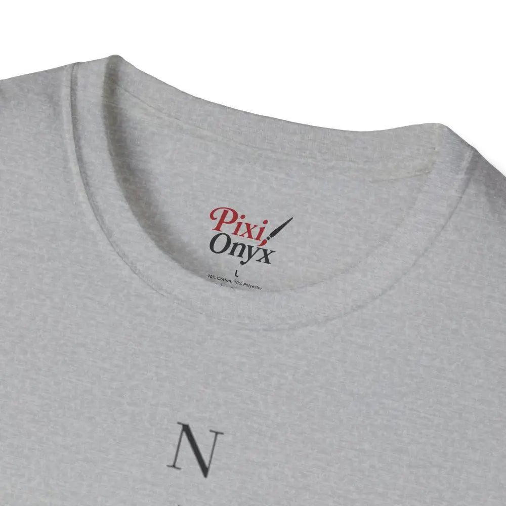 Light gray short-sleeved crew neck T-shirt made from ring-spun cotton for outdoor activities