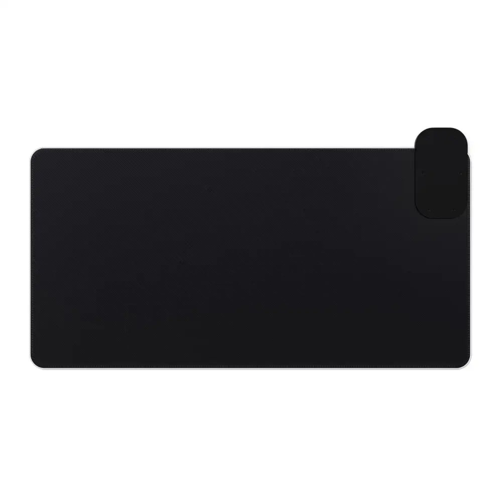 Gaming Mouse Pad Celestial Tide with elevated section and RGB LED charger mat