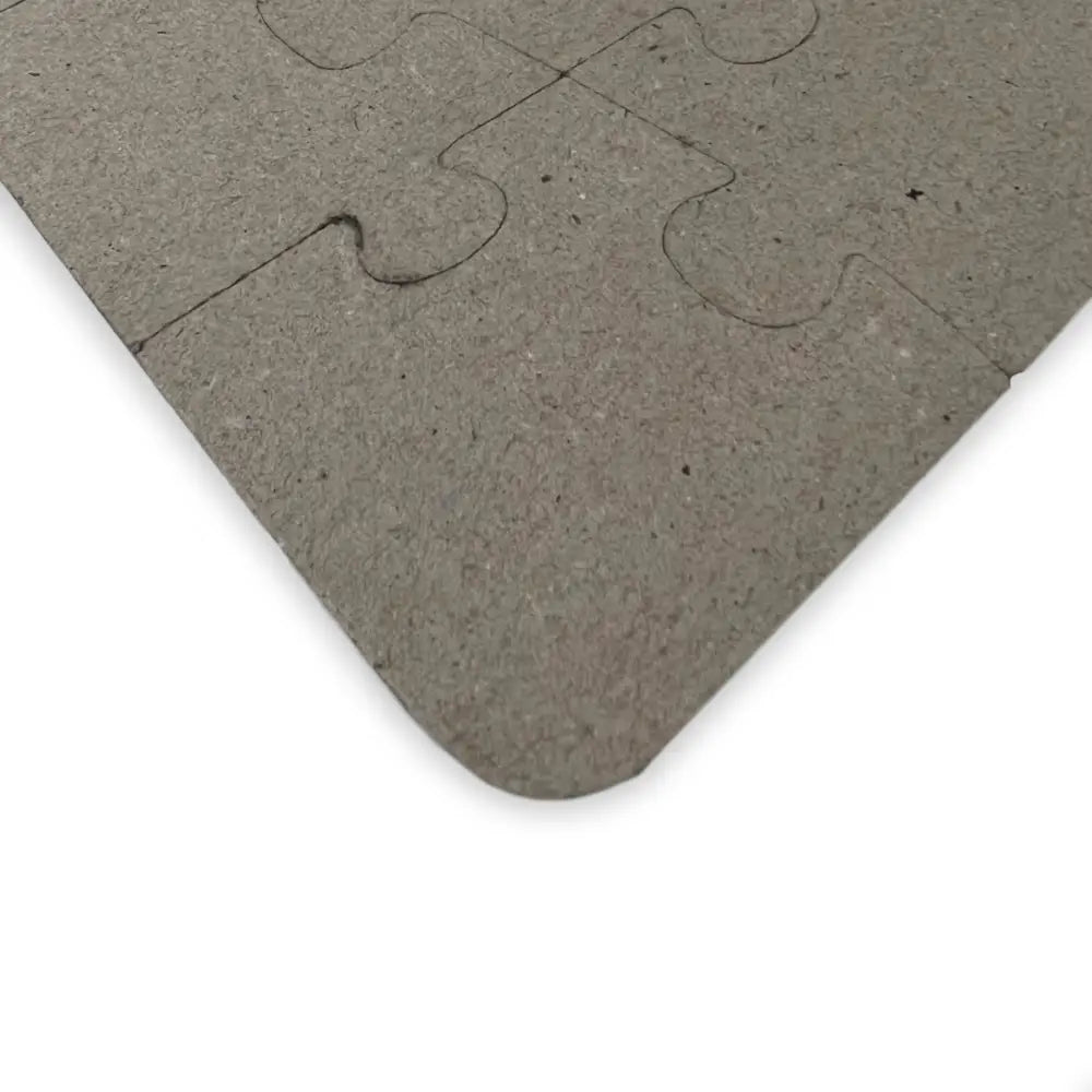 Gray cardboard jigsaw puzzle pieces from Kids Puzzle – Colorful Frog by PixiOnyx