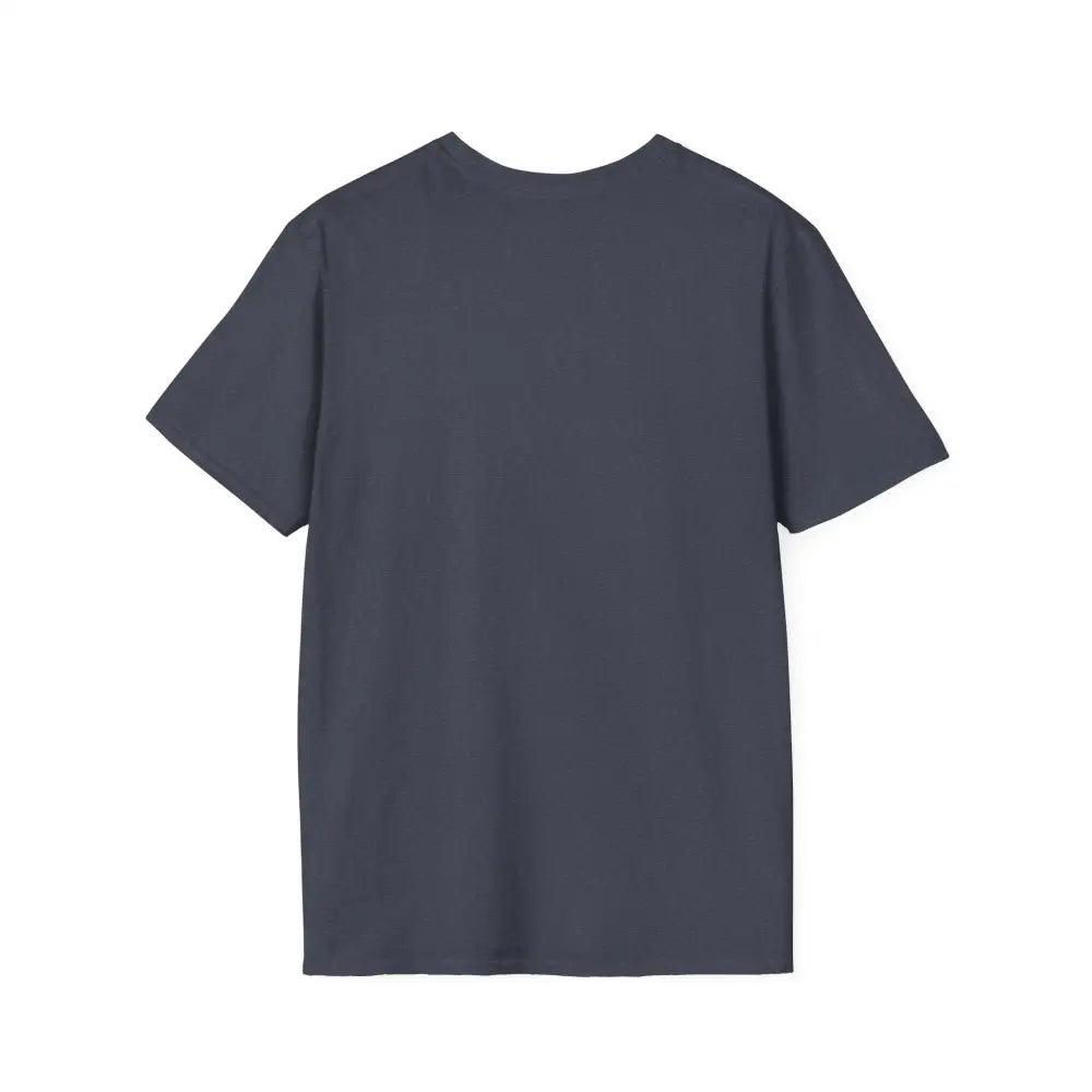 Plain dark gray unisex softstyle t-shirt for reducing fabric waste and enhancing aesthetic appeal