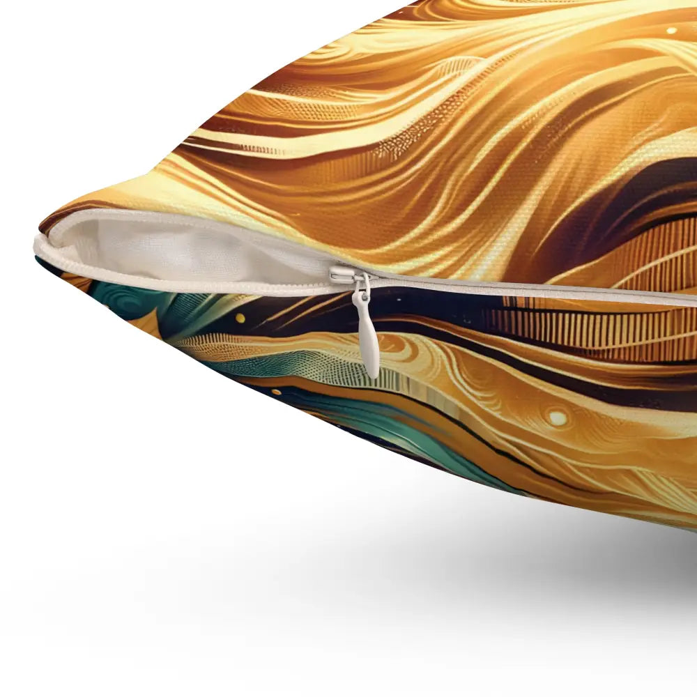 Abstract patterned throw pillow from PixiOnyx Celestial Floral Cushion product line