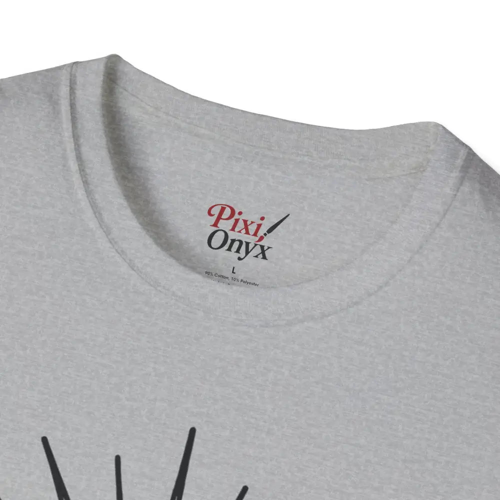 Light gray unisex softstyle crew neck T-shirt ideal for summer outdoor adventures