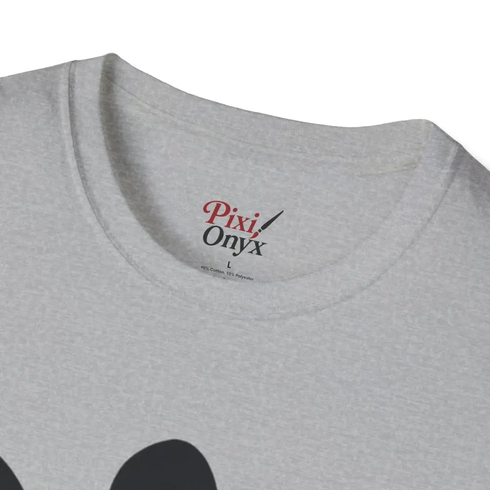 Light gray heather crew neck T-shirt from Turtle Graphic Unisex Tee, eco-friendly casual wear